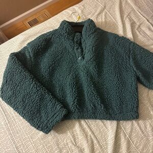 PacSun Cropped Sherpa